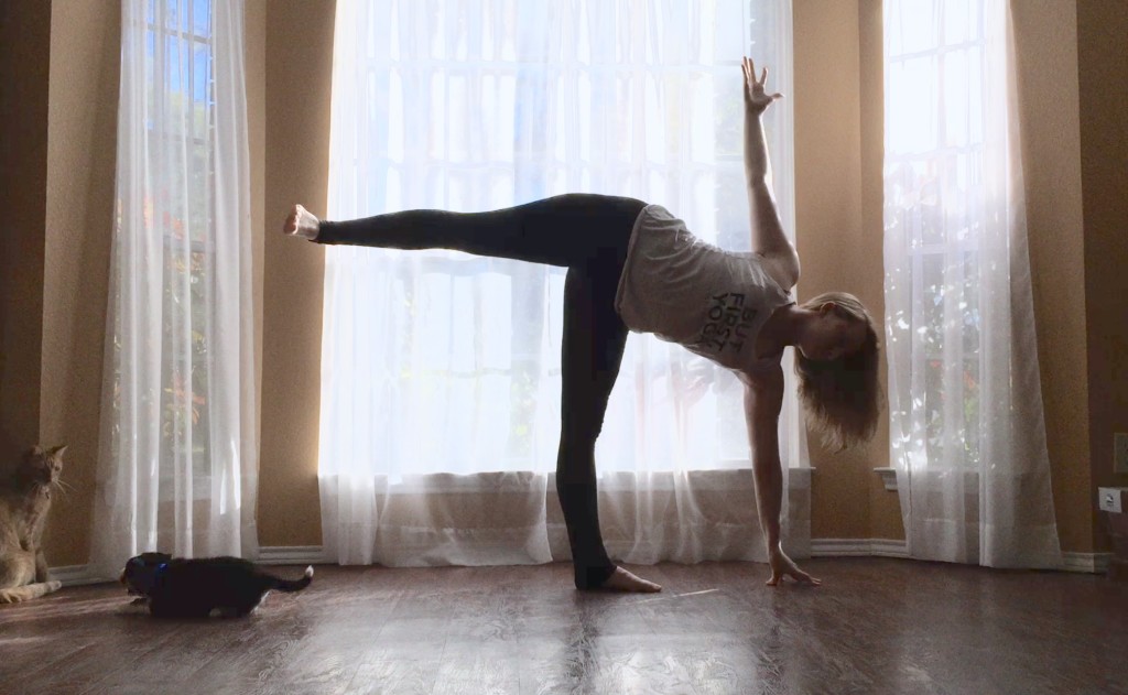 Holiday Playlists and Candy Cane Pose Tutorial Inspire Yoga