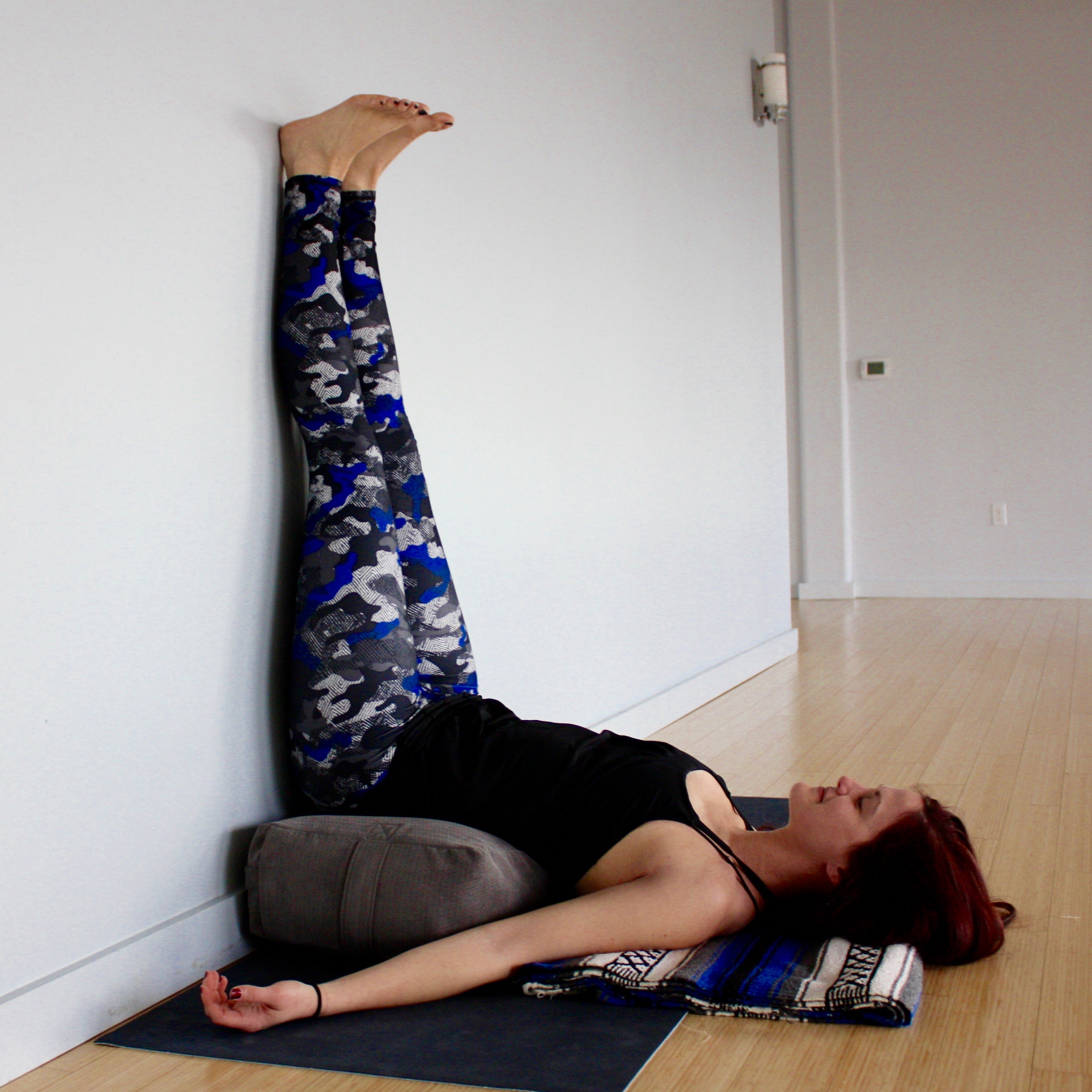 Legs Up the Wall  Viparita Karani - Inspire Yoga