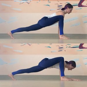 Come to lizard pose with the right leg forward. Walk both hands to the inside of the foot and walk the foot over so you have plenty of space for your shoulders. Begin to lower deeper as you breathe into this, maintaining a firm connection between the right shoulder and knee. Hold for 1 minute.