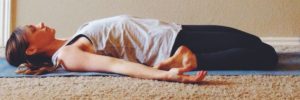 Reclined Hero Pose