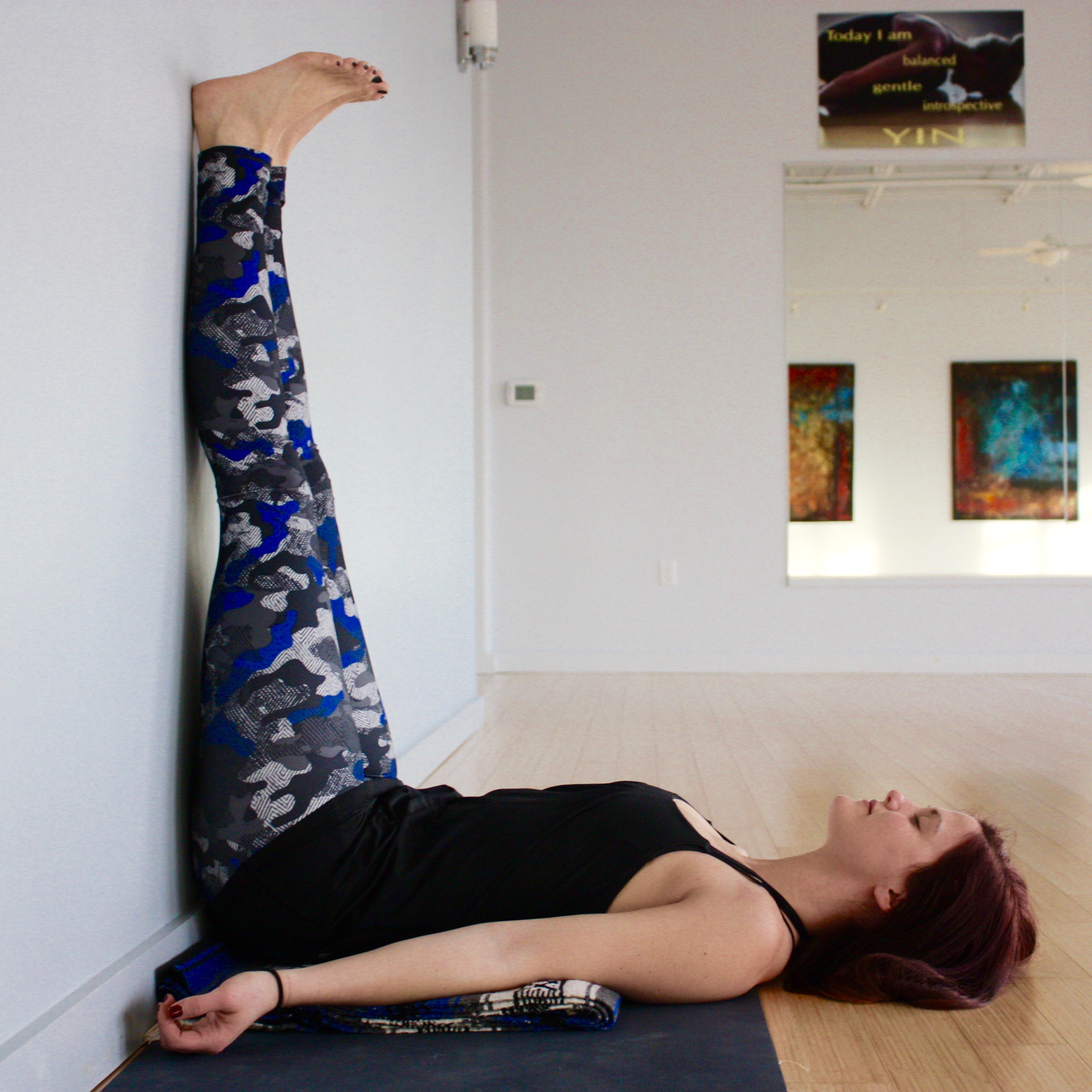 Legs Up The Wall Pose Inspire Yoga